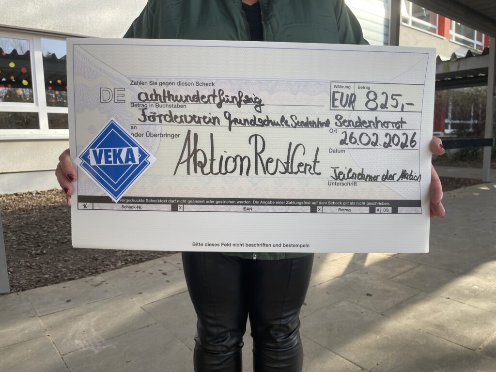 Großzügige Spende der VEKA-AG