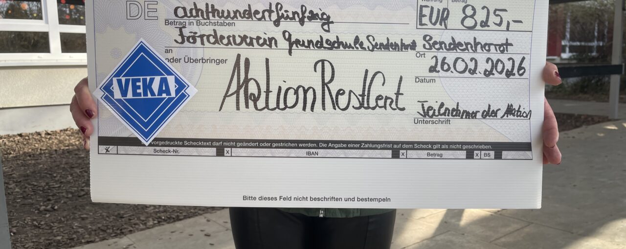 Großzügige Spende der VEKA-AG