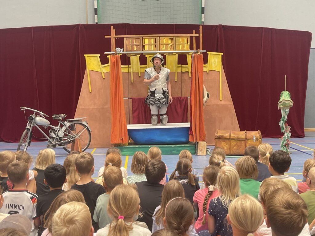 Don Kidschote begeisterte in der Westtorhalle